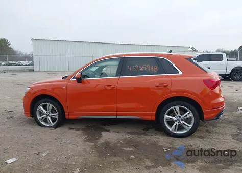 2020 Audi Q3 Premium 45 Tfsi S Line Quattro Tiptronic from USA, damaged, VIN WA1DECF37L1044348